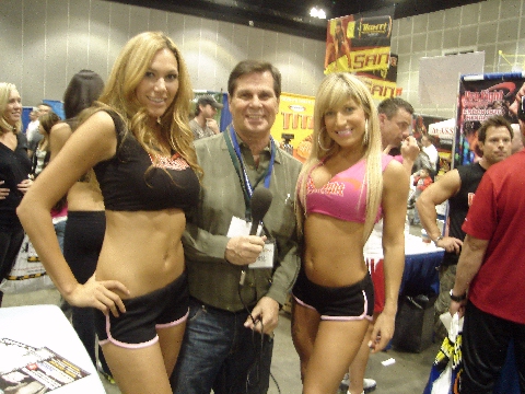 We were entertained while taping this event