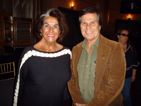 Boris Karloff's daughter, Sara, and Rog